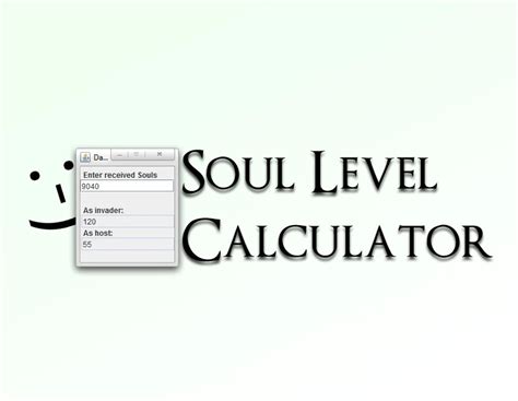 DS1 Soul Level Calculator .